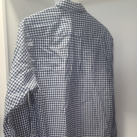 Blue Plaid Dress Shirt - Picture 2 of 3